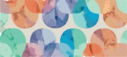 Store enrouleur  Simple abstract watercolor background, colorful vector wallpaper design  © theeve