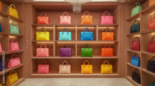 Wallpaper Mural "Chic & Organized: A Stylish Women's Dressing Room with Trendy Bags"

 Torontodigital.ca