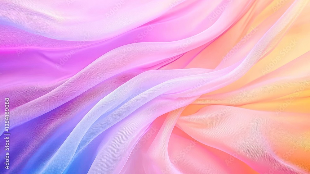 Obraz premium Colorful Gradient Fabric Texture