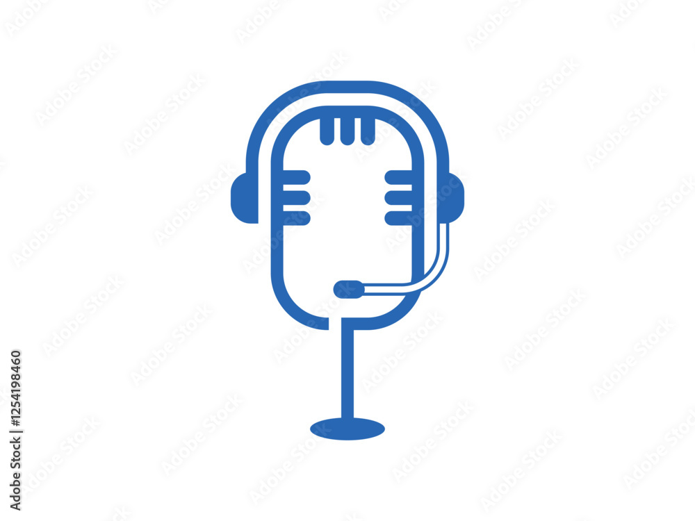 Podcast channel radio symbol design vector illustration isolated on transparent background Podcast channel radio symbol design vector illustration isolated on transparent background
