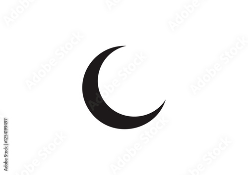 Crescent Moon Vector
