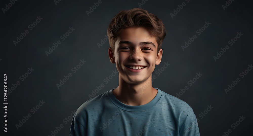 Naklejka premium portrait of a handsome young man