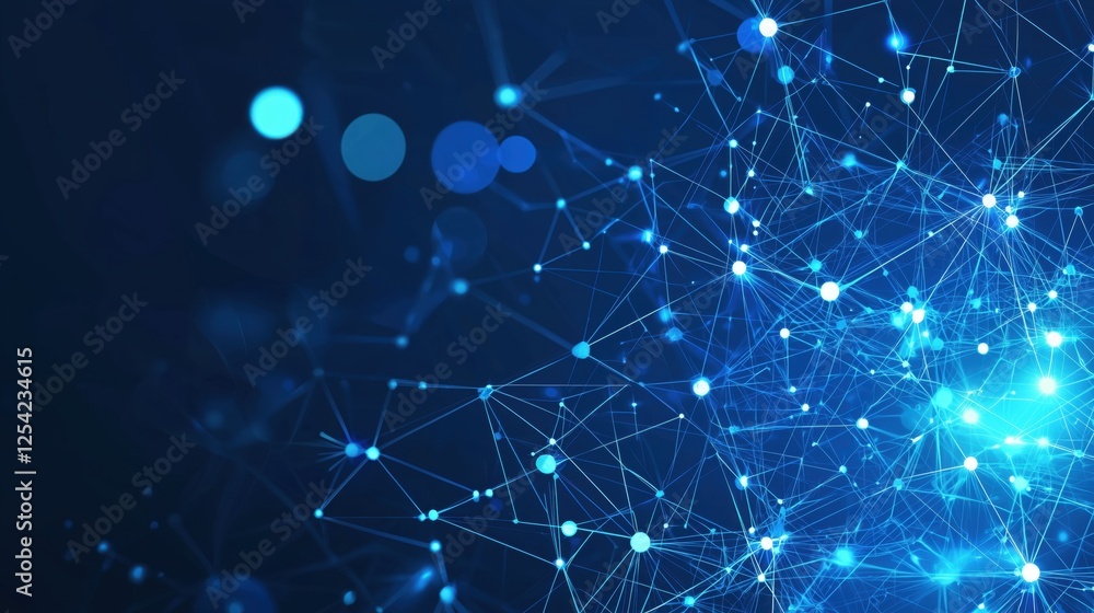 Abstract background in concept of artificial intelligence Abstract background in concept of artificial intelligence