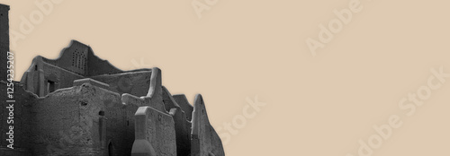 Saudi Founding Day, set of colored backgrounds for social media designs