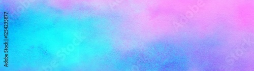 Panel kuchenny z motywem Light purple pink blue teal abstract watercolor pattern. Colorful art background with space for design. Web banner. Wide.