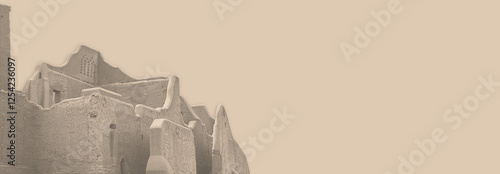 Saudi Founding Day, set of colored backgrounds for social media designs