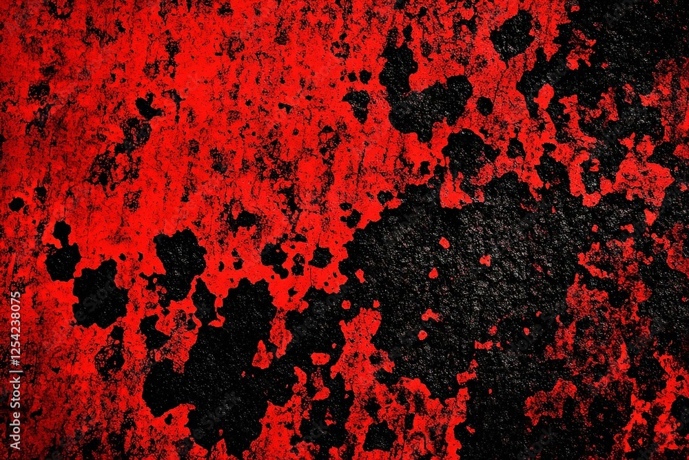 Red black grunge texture. Toned old rusty metal surface. Red black grunge texture. Toned old rusty metal surface.