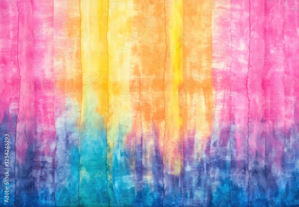 Fototapeta premium Abstract festive colorful background, Bright rainbow Tie Dye pattern