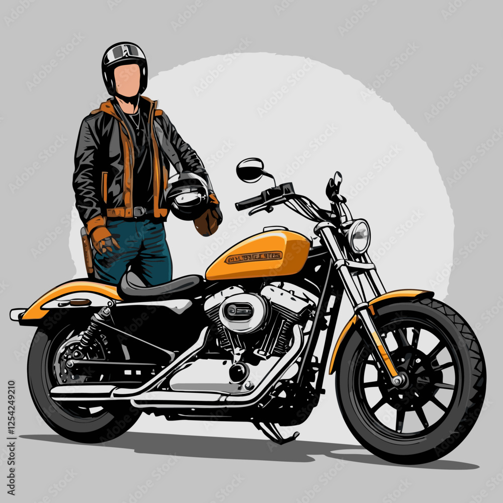 unique and cool motorcycle vector unique and cool motorcycle vector
