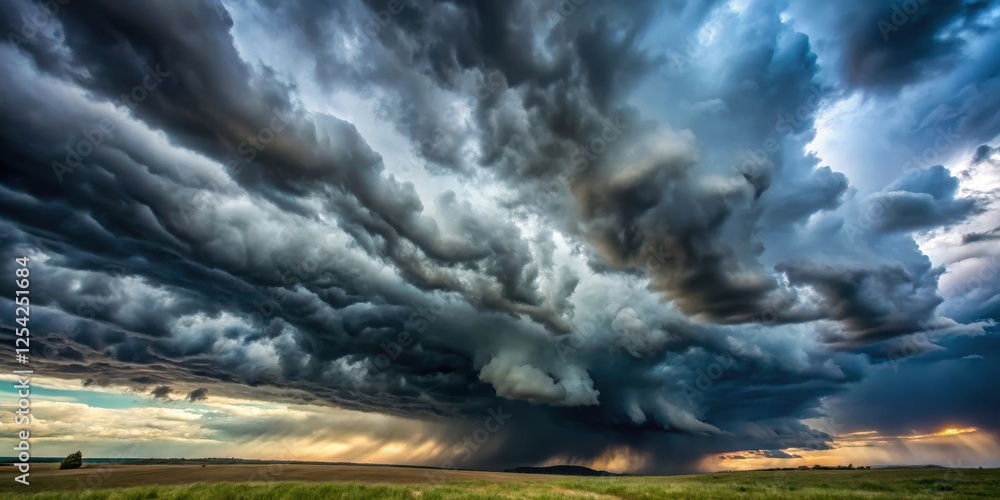 Darkened sky with dense storm cloud approaching from the horizon, dramatic clouds, cloudy, dramatic clouds, cloudy Darkened sky with dense storm cloud approaching from the horizon, dramatic clouds, cloudy, dramatic clouds, cloudy