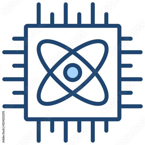 Quantum Blue Icon