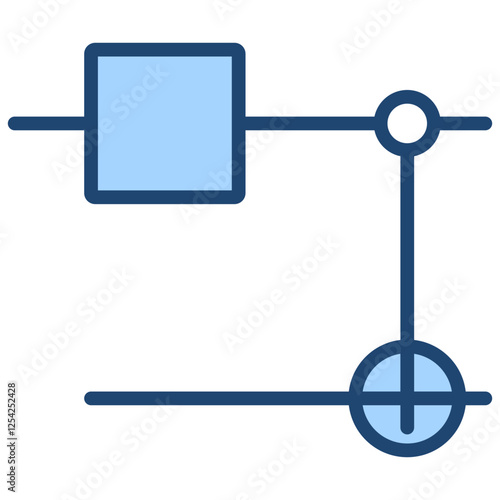 Bell State Blue Icon