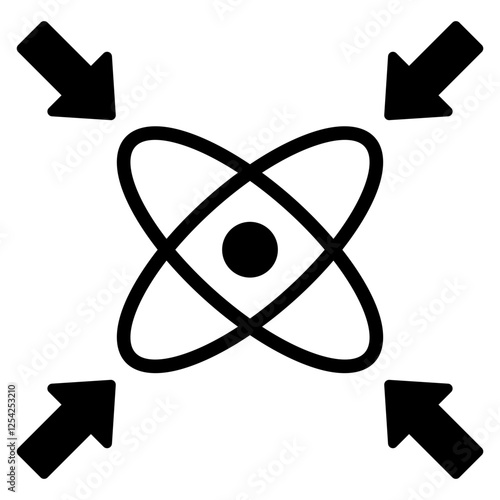 Superposition Glyph Icon