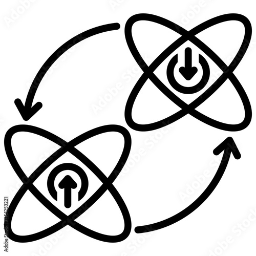 Entanglement Glyph Icon