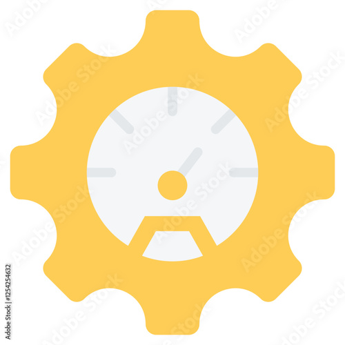 Speed Control Flat Icon