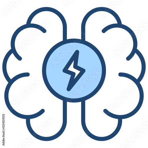 Stroke Blue Icon