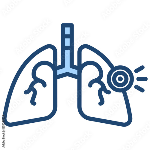 Embolism Blue Icon