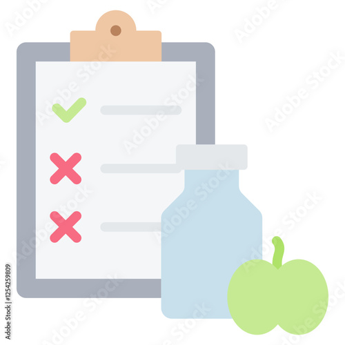 Diet Flat Icon