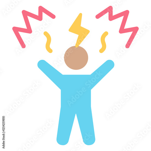 Stress Flat Icon