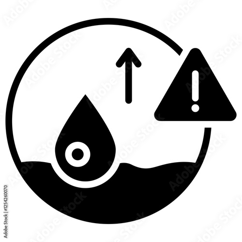 Cholesterol Glyph Icon