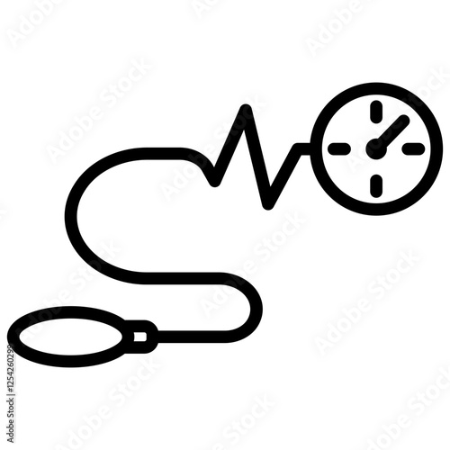 Hypertension Outline Icon
