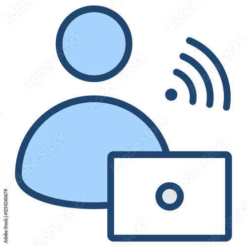 Client Blue Icon