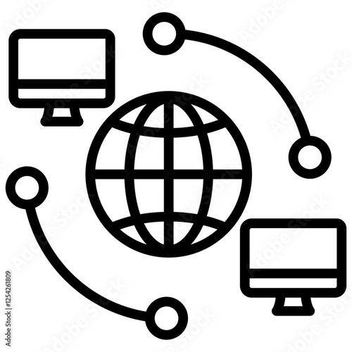 Wan Outline Icon
