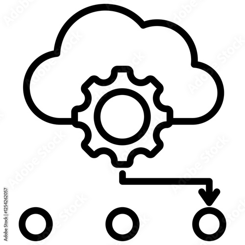 Unicast Outline Icon