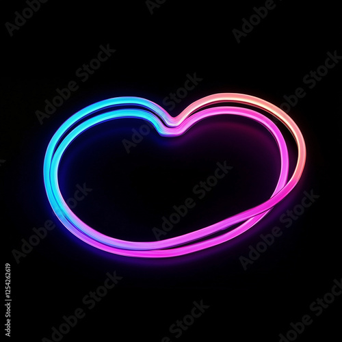 heart shaped neon sign