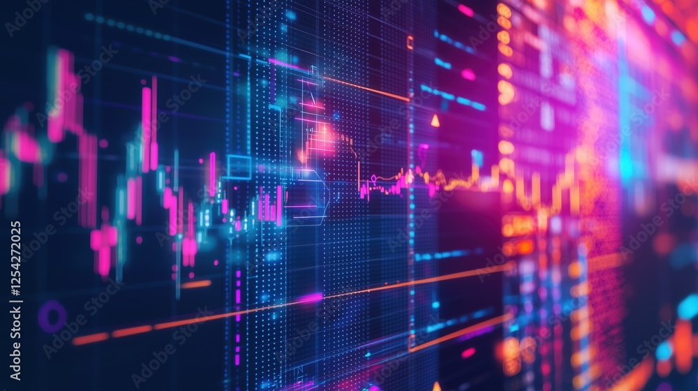 Abstract background in concept of artificial intelligence Abstract background in concept of artificial intelligence