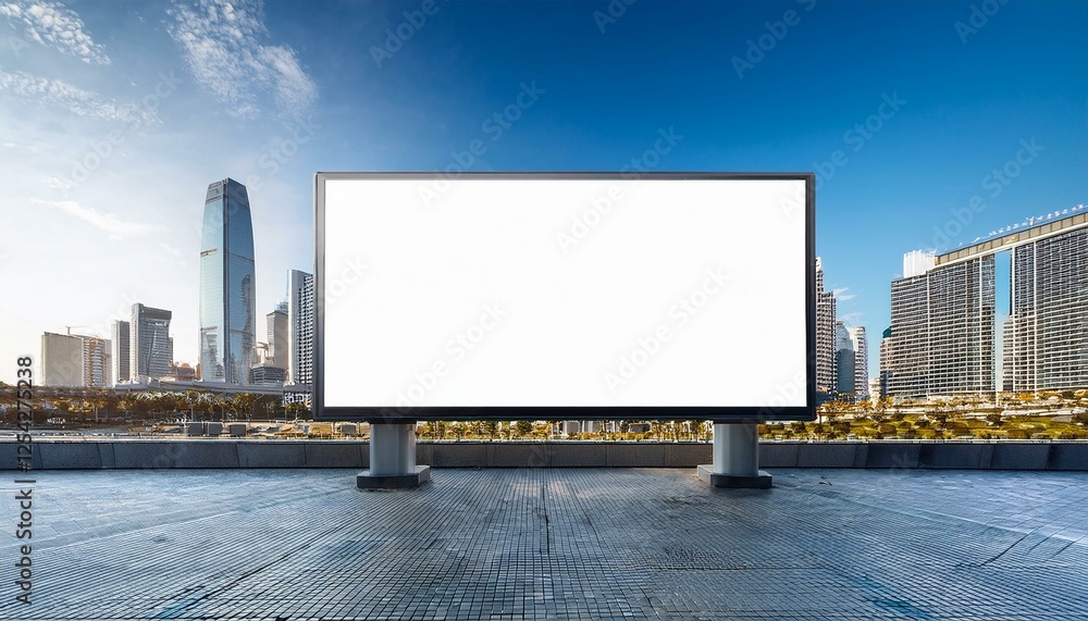 都市の歩行者エリアにある大型ビルボード広告モックアップ | ブランド・企業向け
都市の歩行者エリアにある大型ビルボード広告モックアップ | ブランド・企業向け