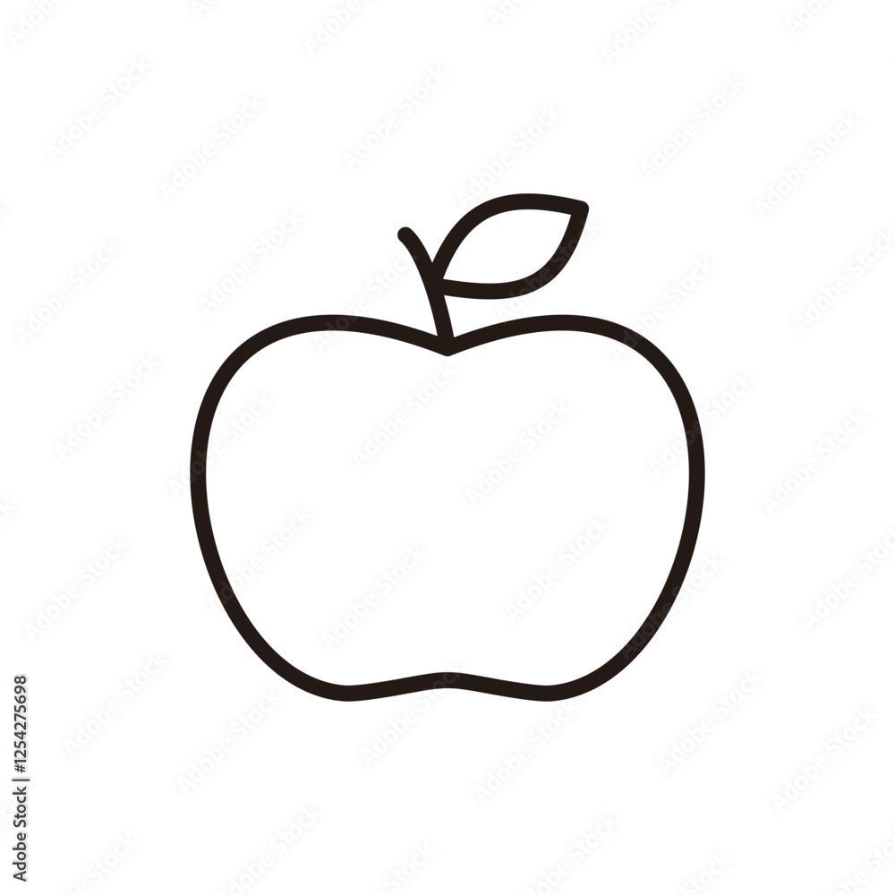 Apple icon vector. Apple sign and symbols for web design. Apple icon vector. Apple sign and symbols for web design.