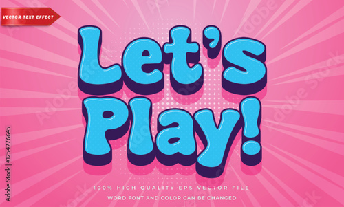 Lets play 3d editable text effect