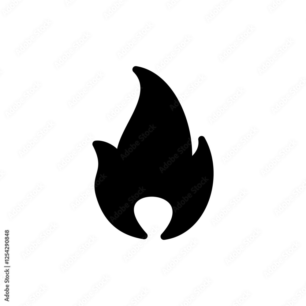 Fire icon vector illustration. fire sign and symbol Fire icon vector illustration. fire sign and symbol