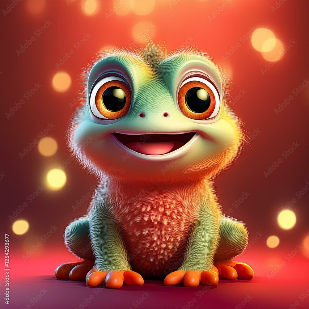 Niedlicher kleiner Frosch Niedlicher kleiner Frosch
