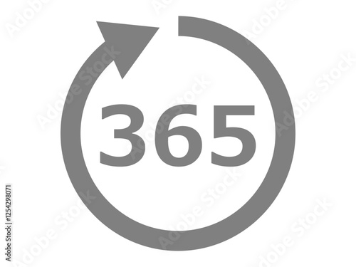 365日のアイコン（年中無休マーク）
