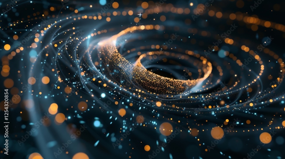 A spiral galaxy of interconnected dots and lines representing the vast network of crypto donations and their impact on communities. A spiral galaxy of interconnected dots and lines representing the vast network of crypto donations and their impact on communities.