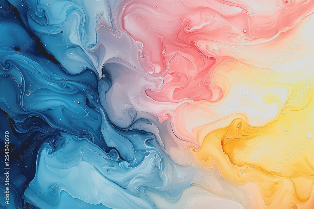 Fototapeta premium Colorful abstract background featuring a variety of vibrant hues and patterns for artistic use