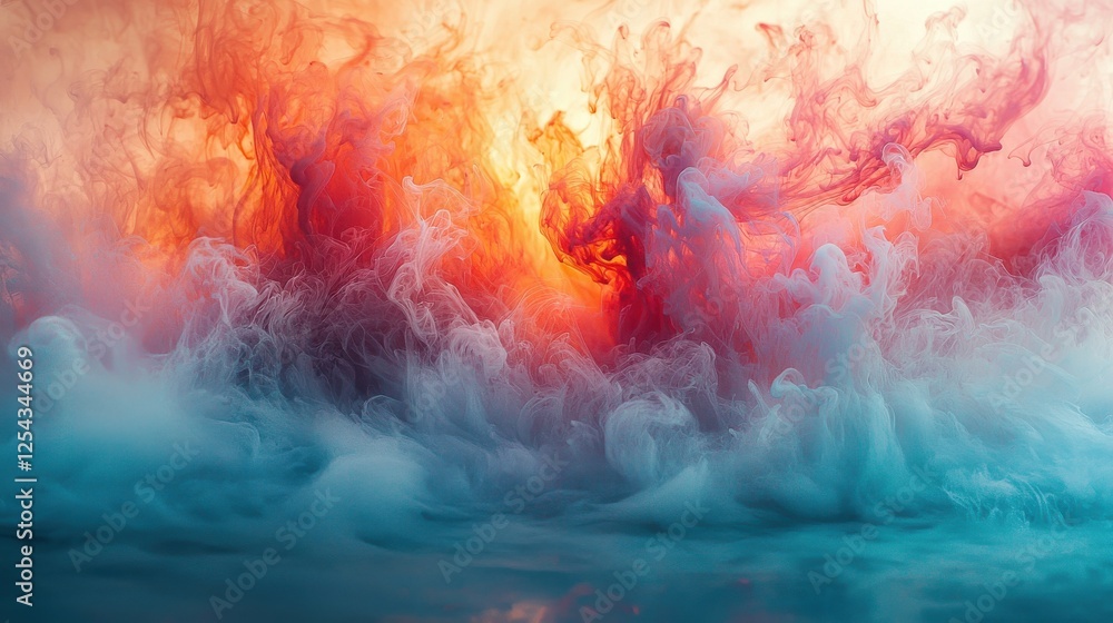 Fototapeta premium Abstract Colorful Liquid Art