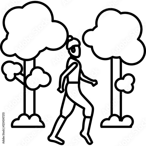 Nature-Walk Icon