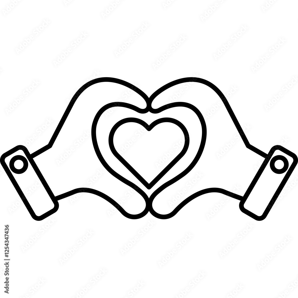 Heart-Centered Icon