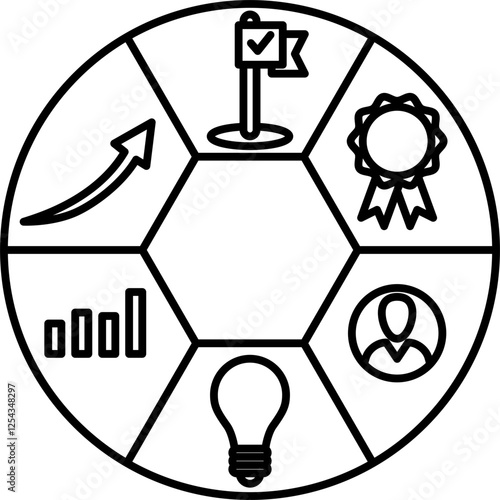 Motivation Cycle Icon