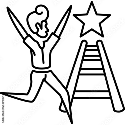 Self-Motivation Icon