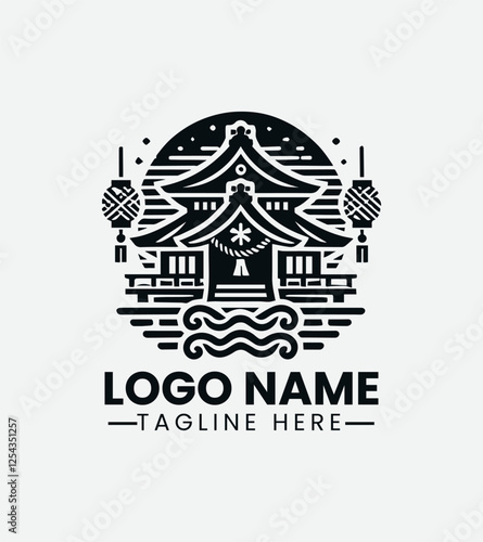 Japanese Fish Shaped Pastry Logo