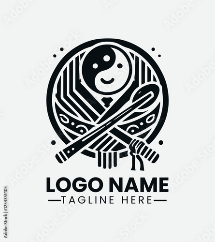 Japanese Fish Shaped Pastry Logo