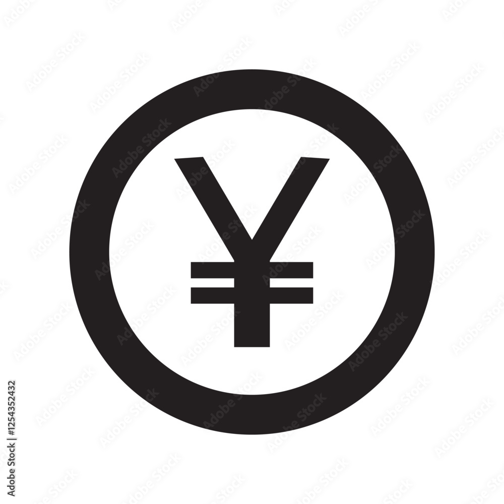 Yen Currency Icon Vector – Clean and Modern Japanese Money Symbol for Finance, Banking, and Cryptocurrency Designs Yen Currency Icon Vector – Clean and Modern Japanese Money Symbol for Finance, Banking, and Cryptocurrency Designs