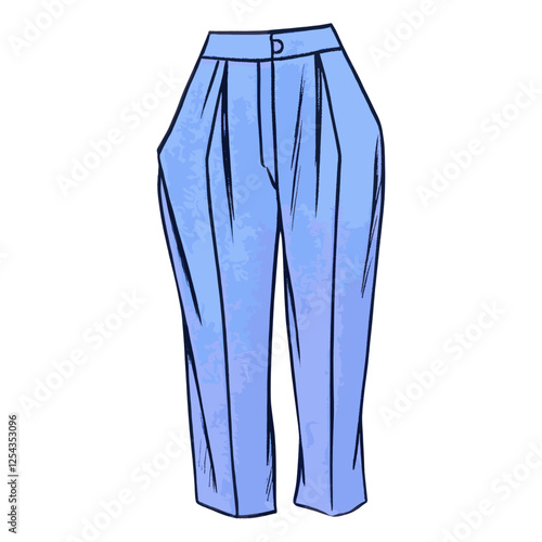 Pant pants illustration clothing vector
