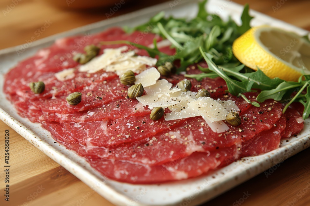Classic Carpaccio Preparation: Classic Carpaccio Preparation:
