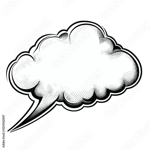 Comic speech bubble illustration art weaponry vector