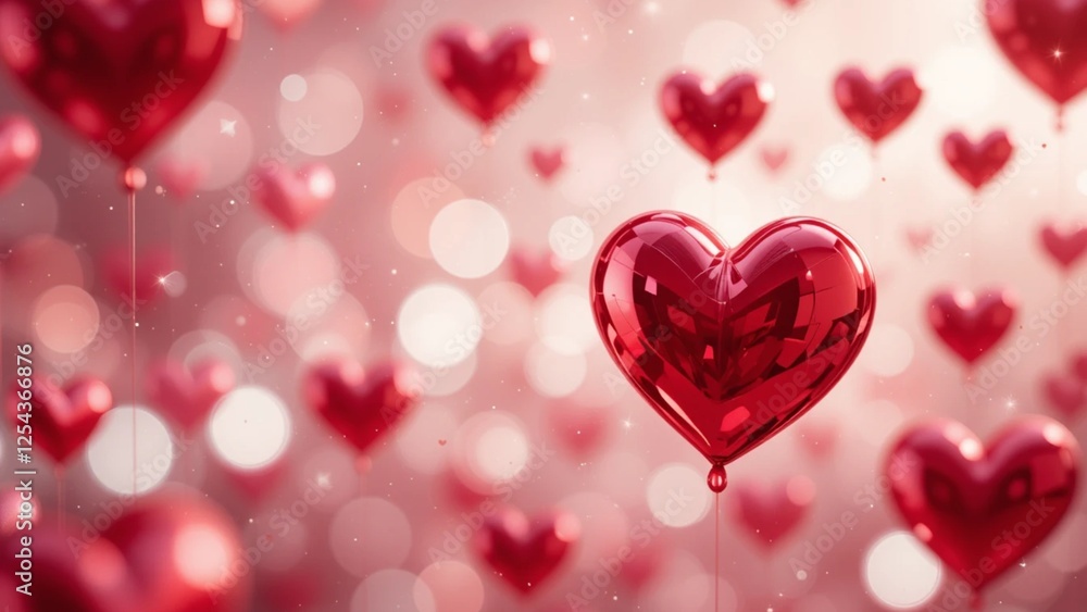 3d Heart Background 3d Heart Background